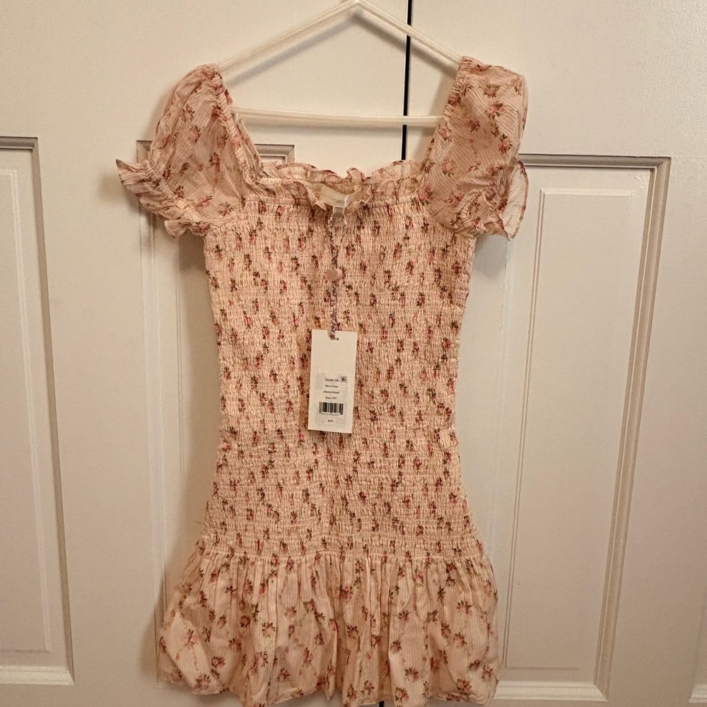 LoveShackFancy Pink Floral Kids Dress